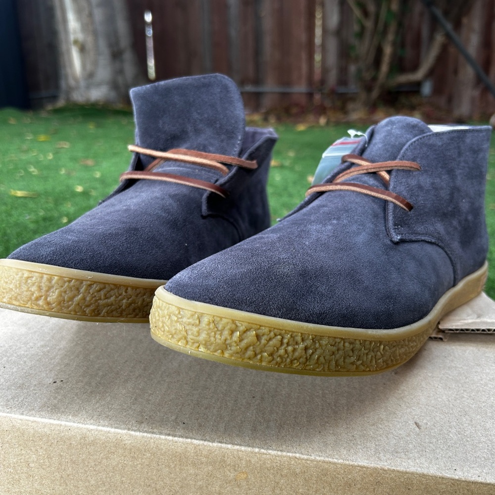Seavees Men's Gray Suede chukka Sneaker boots